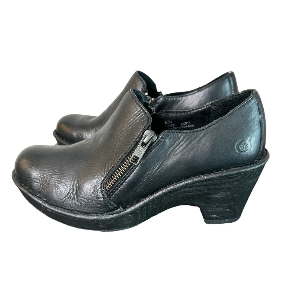 Born Black Leather Women’s Ankle Boot